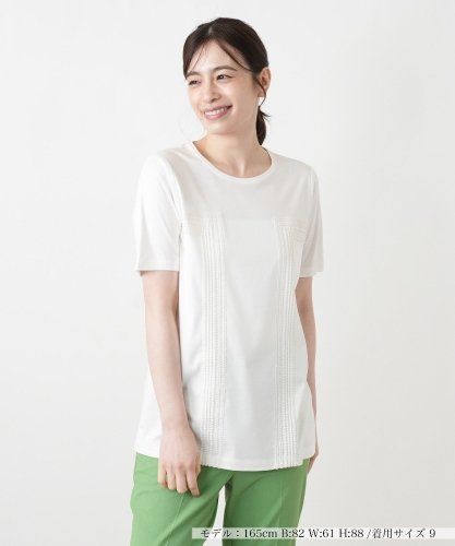 フラワー刺繍Tシャツ|レリアン | レリアン公式オンラインストア