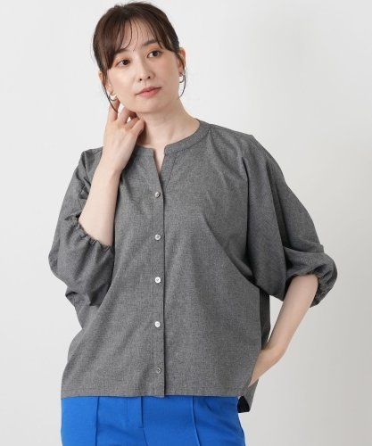 クロップドデニムシャツ【UPPER HIGHTS】|ネミカ | レリアン公式