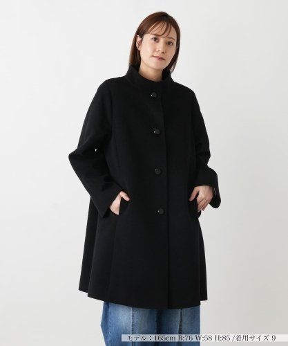 アルパカ混スタンドカラーコート|レリアン プラスハウス | レリアン