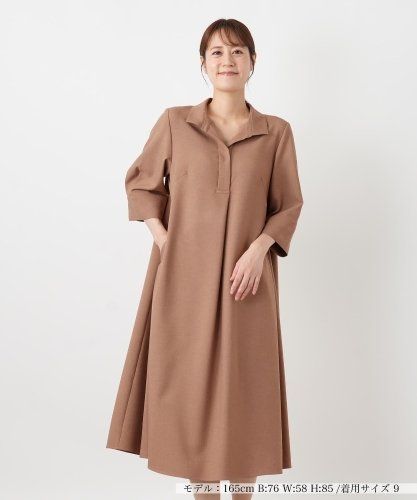洗えるミディ丈サックワンピース|レリアン | レリアン公式オンラインストア