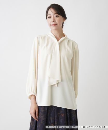 洗えるデザインブラウス|レリアン | レリアン公式オンラインストア