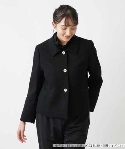 店頭人気】ノーカラージャケット【セレモニー】|レリアン プラスハウス