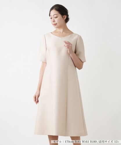 異素材ワンピース|レリアン プラスハウス | レリアン公式オンラインストア