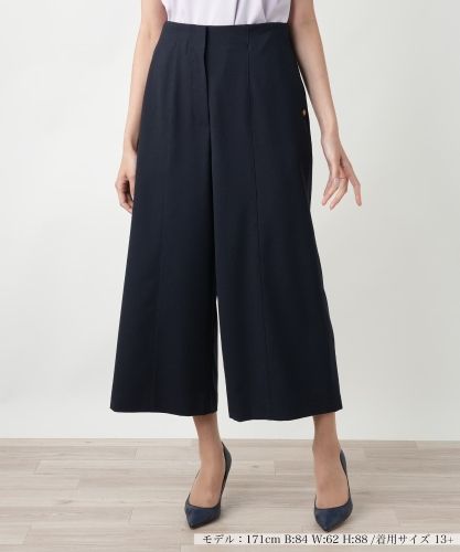【新品】定価44,000円　レリアン　ガウチョパンツ　ワイド　ブラック　11号 ガウチョパンツ|レリアン | レリアン公式オンラインストア