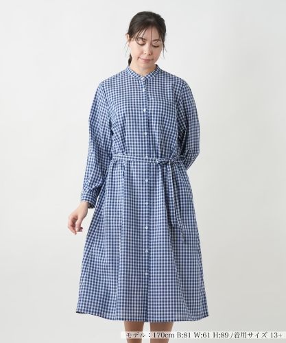 ウォッシャブル】花柄ワンピース【プラス企画】|レリアン プラスハウス