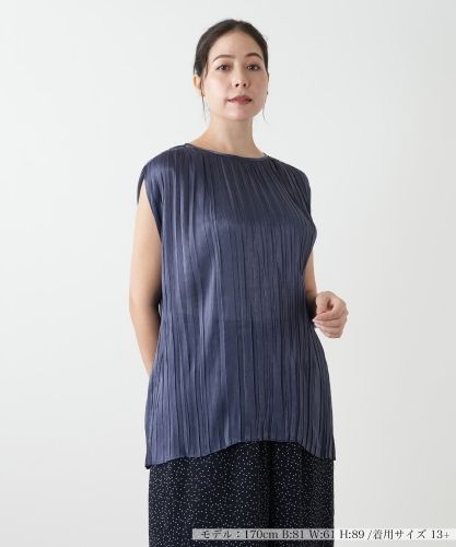 ロングチュニックブラウス【プラス企画】|レリアン プラスハウス