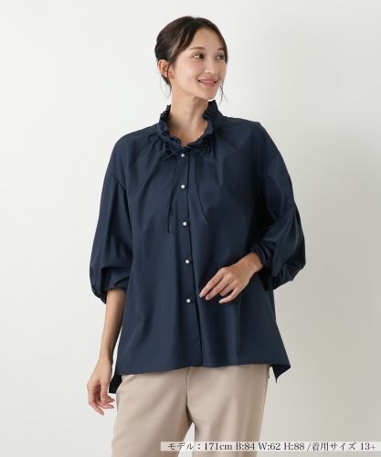 店舗人気】チュニックブラウス【プラス企画】|レリアン プラス