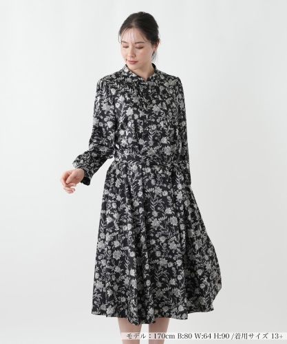 洗えるストレッチフレアワンピース|レリアン | レリアン公式オンライン