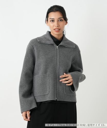 ノーカラージャケット【NEMIKA】|ネミカ | レリアン公式オンラインストア