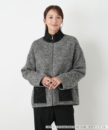 ツイードジャケット【プラス企画】|レリアン プラスハウス | レリアン