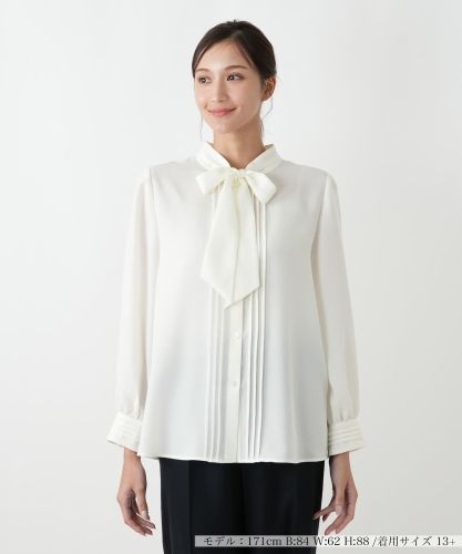 レリアン　リバティ　ブラウス　13+　プラスハウス　レオナール　シルク レリアン リバティ ブラウス 13+ プラスハウス レオナール シルク