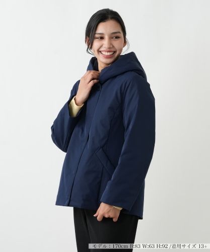 店舗人気】カシミヤノーカラーコート【25年11月カタログ】|レリアン