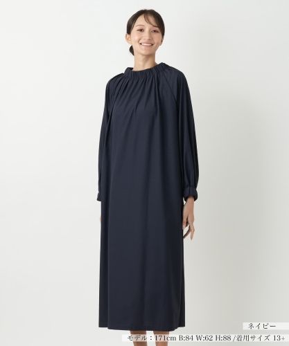 七分袖ワンピース【セレモニー】【Leilian WHITE LABEL】|レリアン