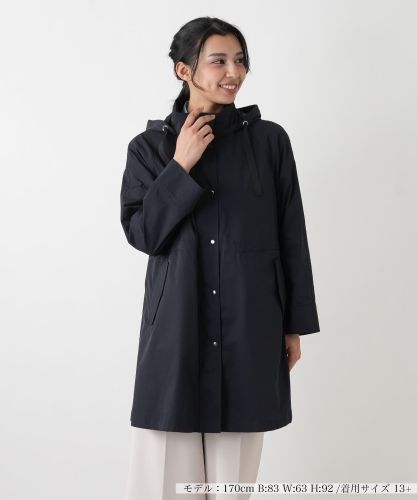 スタンドカラーダウンコート【Leilian WHITE LABEL】|レリアン