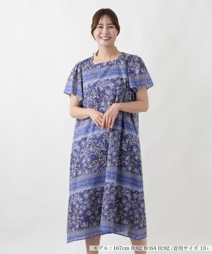 接触冷感・吸水・速乾】洗えるワンピース|レリアン | レリアン公式