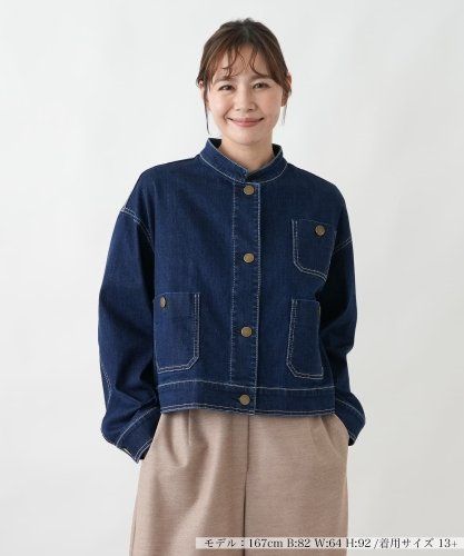 店頭人気】洗えるジャケット【L JEANS】|レリアン プラスハウス
