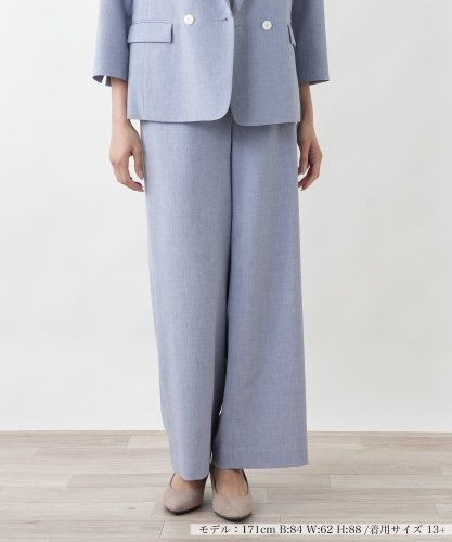 ストレッチクロップドパンツ【Leilian WHITE LABEL】|レリアン