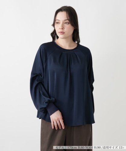 店頭人気】ブラウス【Leilian WHITE LABEL】|レリアン プラスハウス