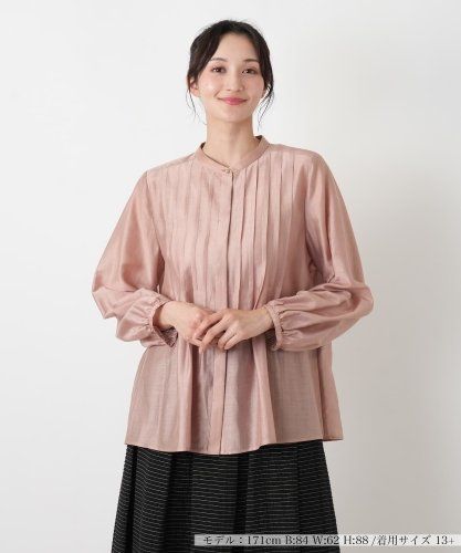 LIBERTYプリントシャツブラウス【25年10月カタログ】|レリアン