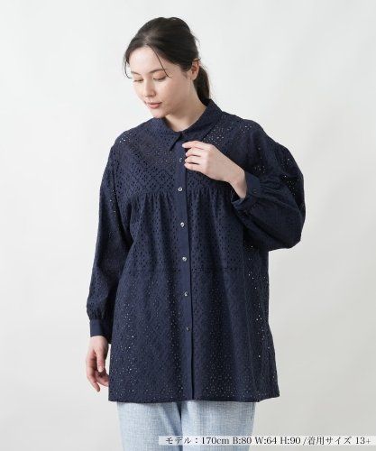 店舗人気】【ウォッシャブル】麻ブラウス|レリアン プラスハウス