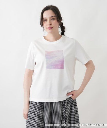 フラワープリントTシャツ【2026年5月カタログ】|レリアン プラスハウス