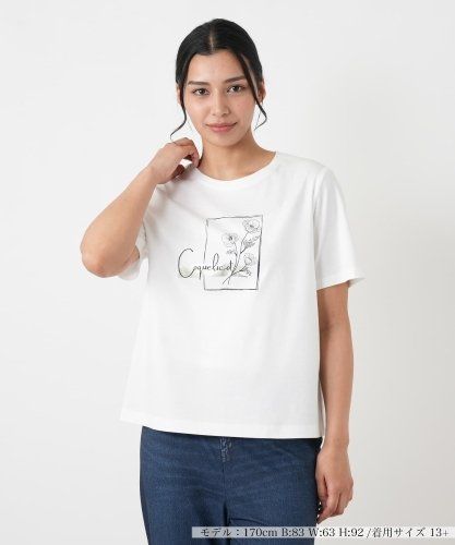 フラワープリントTシャツ【2026年5月カタログ】|レリアン プラスハウス