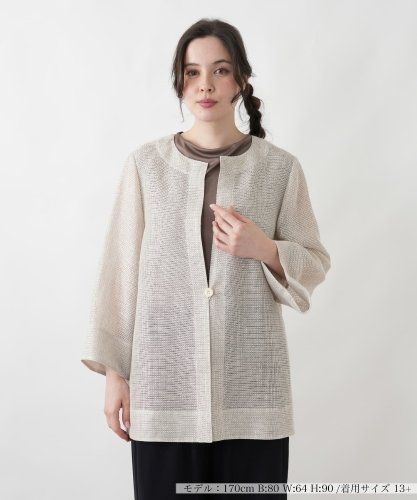 ジャケット【Leilian WHITE LABEL】|レリアン プラスハウス | レリアン
