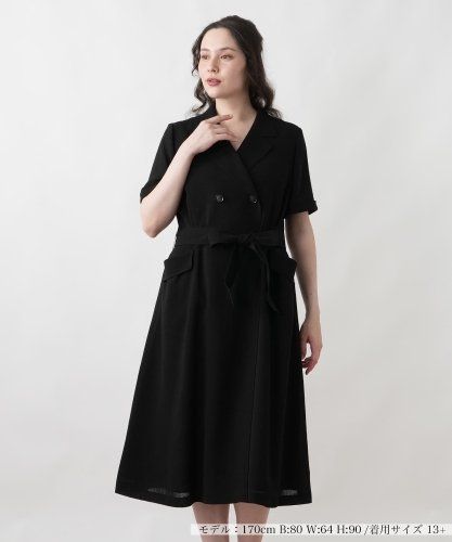 洗える総レースサックワンピース【Leilian WHITE LABEL】|レリアン