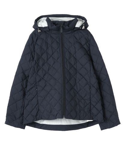 スタンドカラーダウンコート【Leilian WHITE LABEL】|レリアン