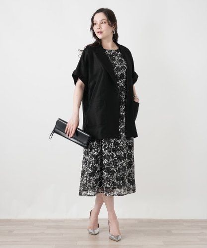 総柄ワンピース【ROCHAS Premiere】|レリアン プラスハウス | レリアン