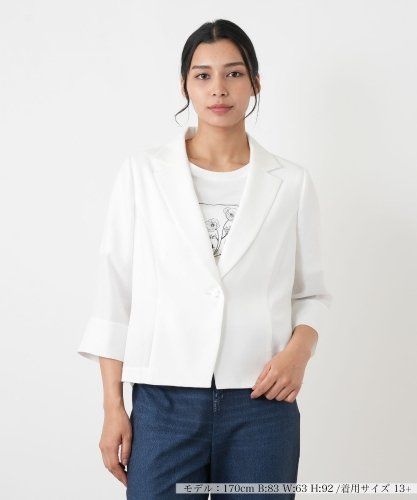 店頭人気】ノーカラージャケット【セレモニー】|レリアン プラスハウス