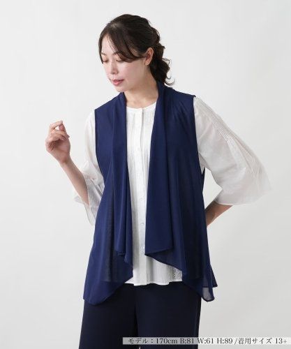 店頭人気】Vネックベスト【プラス企画】|レリアン プラスハウス