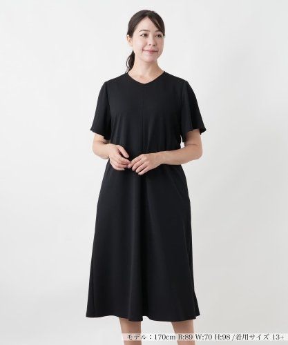 洗えるレイヤード風ワンピース【25年9月カタログ】|レリアン