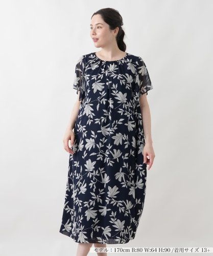 ワンピース【Leilian WHITE LABEL】【ライトオケージョン】|レリアン
