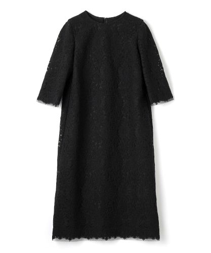 LEILIAN 切替ワンピース 17+ フォーマル セレモニー レリアン 異素材