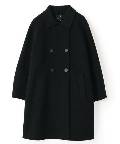 LANVIN コート ショート ブラック ダウン キルティングダウンハーフコート|LANVIN en Bleu | レリアン公式