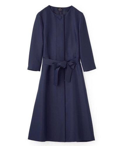 ラグランスリーブ刺繍襟ワンピース|LANVIN COLLECTION | レリアン公式