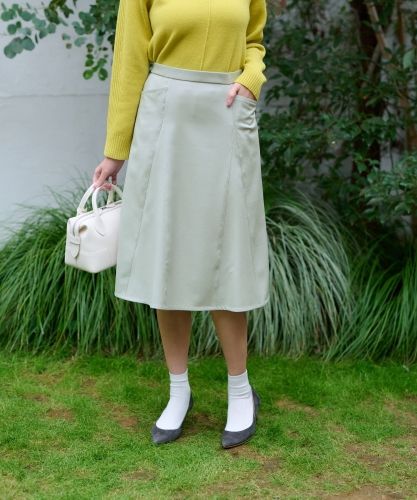 ギンガムチェックフレアスカート|レリアン | レリアン公式オンラインストア