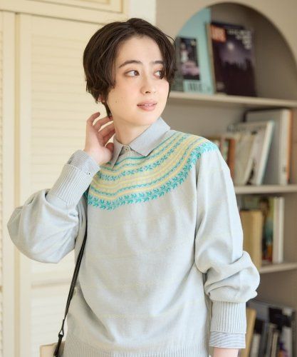 ボーダーハイネックニット|レリアン | レリアン公式オンラインストア