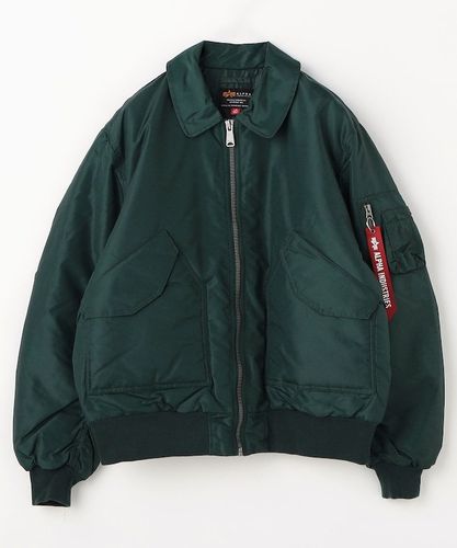 ジャケット・アウター CAHLUMN Magazine Pocket CWU-45P MA-1 L CAHLUMN/3M Reflector Patch Magazine Pocket Flight Jacket “CWUｰ45P