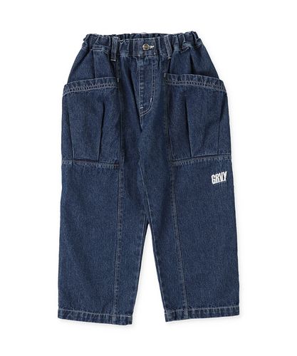 12oz HOME MADE Denim Embroidered Pants – FITH ONLINE STORE