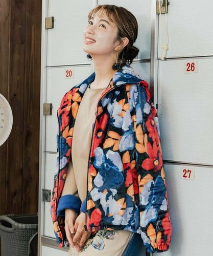 UNITED COLORS OF BENETTON 花柄ブルゾン UNITED COLORS OF BENETTON 花柄ブルゾン