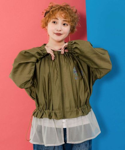 コエル セーラー カラー スウェット 152690：スカラーちゃんロゴ メッシュ切替ブルゾンの通販-ScoLar
