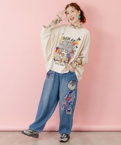 153630：花柄スカラーちゃんプルオーバーの通販-ScoLar