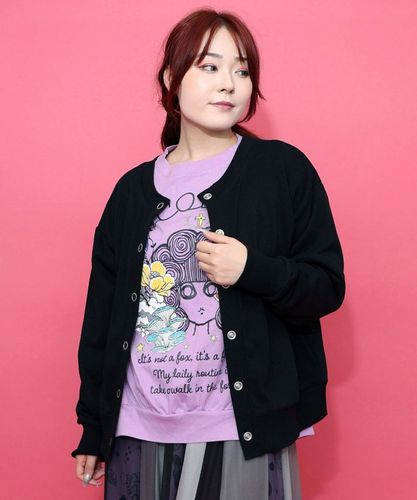 153643：フェアリーテイル刺繍 2WAYプルオーバーの通販-ScoLar