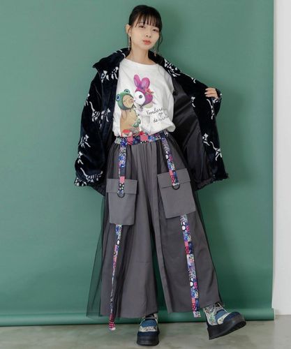 181306-OFF*スカラー ScoLar タグ付き新品 ネックレスモチーフワンピース M 定価8，532円 オフホワイト#2 スカラー scolar トップス スカラー scolar Tシャツ