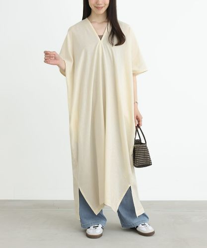 somari imagination花柄刺繍コットンティアードワンピース』