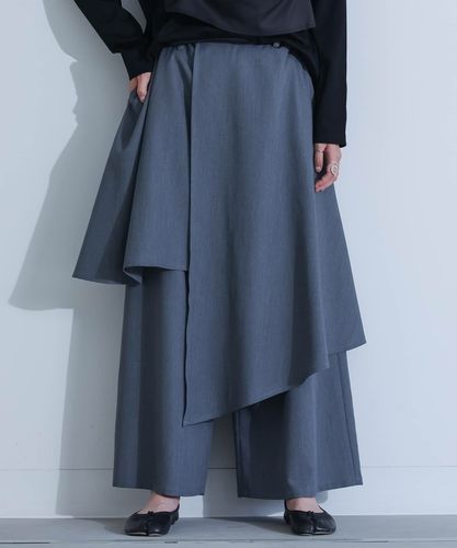 kOhAKU裾アシメデザインサルエルパンツ』