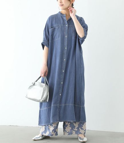 ANOMARY フード付きワンピース セール】 ◇コットンナイロン裏毛フード付きワンピース （ワンピース