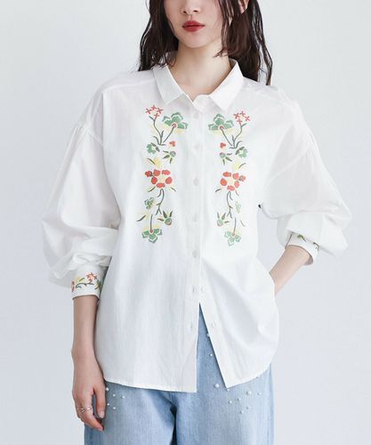 be Blumarine ブラウス カットソー 長袖 レースデザイン シアー RUIRUE BOUTIQUE（ルイルエブティック） ブラウス シャツ 洗える